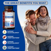 Berberine Capsules Contain Ceylon Cinnamon and Milk Thistle to Support Liver Function, Gut Health and Immunity